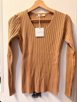 Jersey de Canalé Camel Talla Única