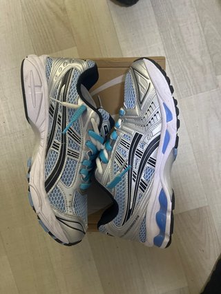 Zapatillas Asics Kayano Azul y Plata TALLA 43