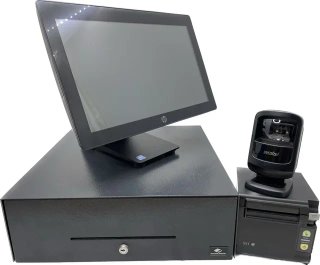 JUEGO COMPLETO TPV HP G1 EN 1 PANTALLA tactil
