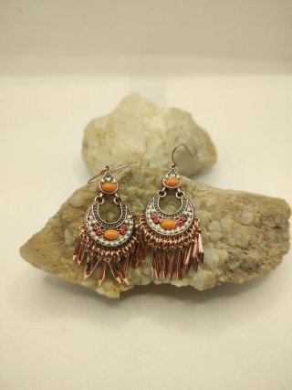 Pendientes Largos Estilo Étnico