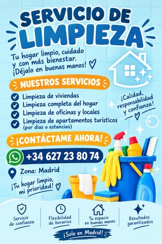 Limpieza de hogar
