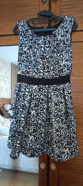 Vestido de Fiesta Estampado Talla L
