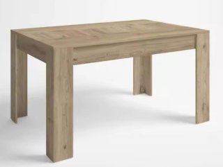 Mesa de comedor extensible, sin usar