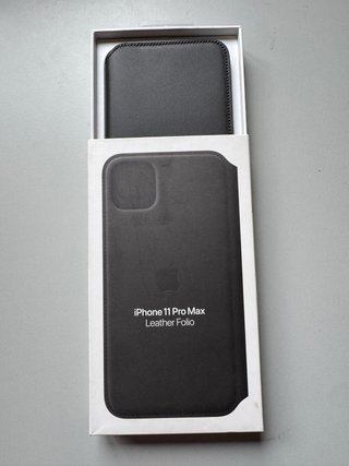 Custodia Apple Leather Folio per iPhone 11 Pro Max