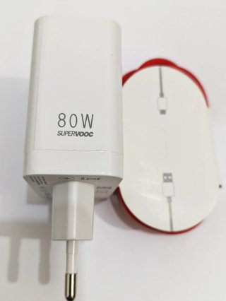 Cargador Oppo OnePlus 80W Supervooc con cable