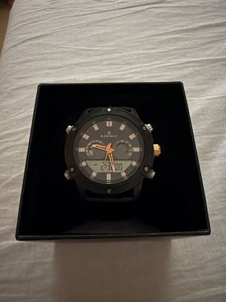 Reloj Radiant Negro me lo regalaron y nunca lo use