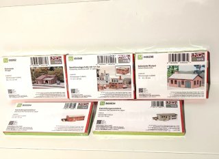 Maqueta fábricas escala N