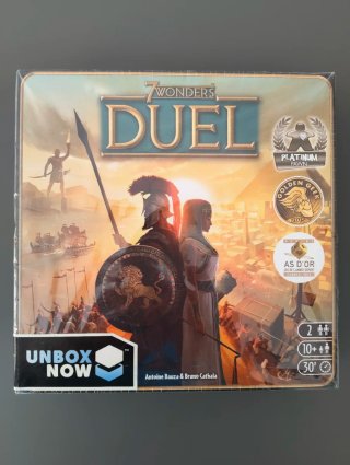 Lote de juegos 7 Wonders Duel + Cubirds