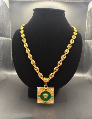 Cadena Calabrote Versace con Colgante