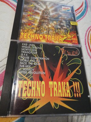 Techno Traka - Pack 2 CDs Vol. 1 y 2 - remember 90