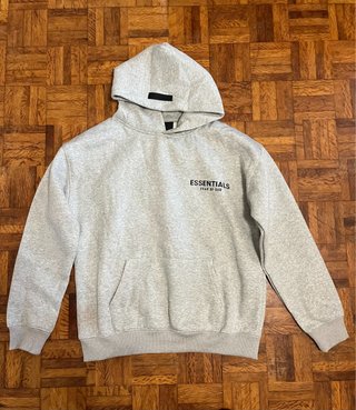 Sudadera Fear of God Essentials Gris