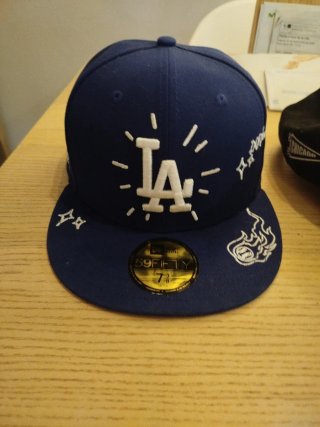 Gorra New Era LA Dodgers Azul y gorra negra new er