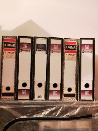 Set de 6 Archivadores