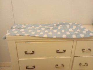 Pantalón de pijama Tramas azul, talla L