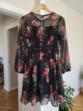 Vestido Zara Estampado Floral