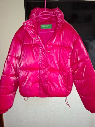Cazadora Benetton Rosa Talla M
