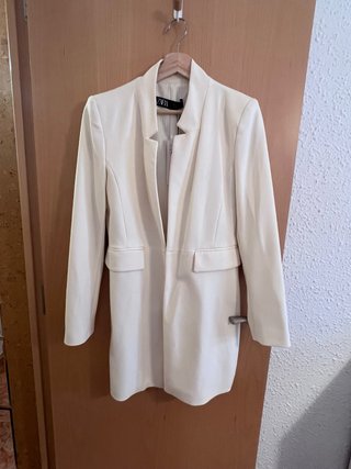 Chaqueta Blanca Zara talla M