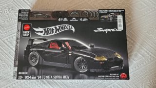 Set Construcción Hot Wheels Toyota Supra MKIV