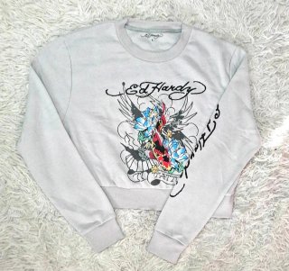 Sudadera Ed Hardy Gris