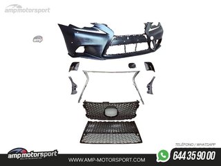 PARAGOLPES DELANTERO PARA LEXUS IS LOOK F SPORT CON PDC/SRA 2014--