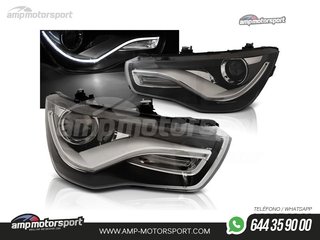 FAROS DELANTEROS LUZ DIURNA LED REAL DRL PARA AUDI A1 2010-2014