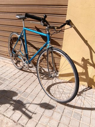 Bicicleta de ciudad clásica