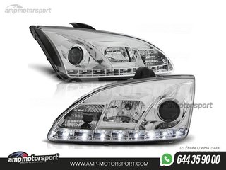 FAROS DELANTEROS LUZ DIURNA LED PARA FORD FOCUS MK2