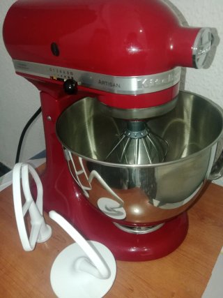 Robot de Cocina KitchenAid Artisan Rojo