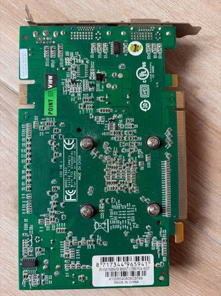 Lote Tarjetas Gráficas PCIe 512mb