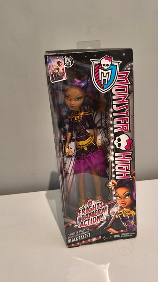 Monster High Clawdeen Wolf Frights Camera Action