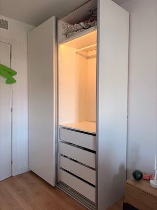Armario Ikea Pax Hasvik 238x150x65
