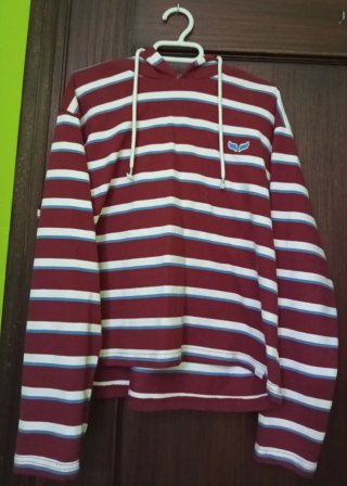 Sudadera Green Coast Rayas Talla M