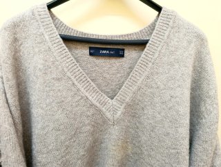 Jersey Zara Knit Gris Talla S