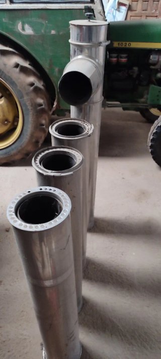 Tubos de Acero Inoxidable Doble Pared