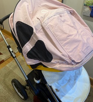 Capota y Saco Bugaboo Rosa