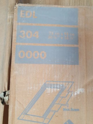 Tapa juntas cerco ventana VELUX EDL 304