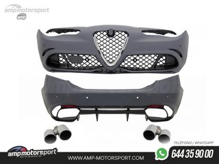 KIT DE CARROCERIA PARA ALFA ROMEO GIULIA 952 Q4 LOOK QUADRIFOGLIO