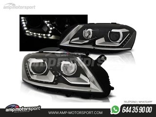 FAROS DELANTEROS LUZ DIURNA LED PARA VOLKSWAGEN PASSAT B7 2010-2014