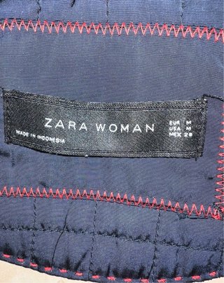Anorak fino acolchado Zara