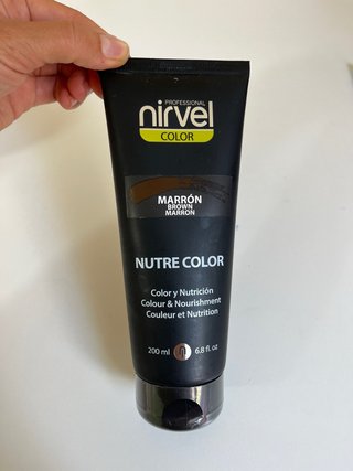Mascarilla Colorante Nirvel Nutre Color Marrón