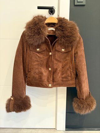 Cazadora de ante con pelo