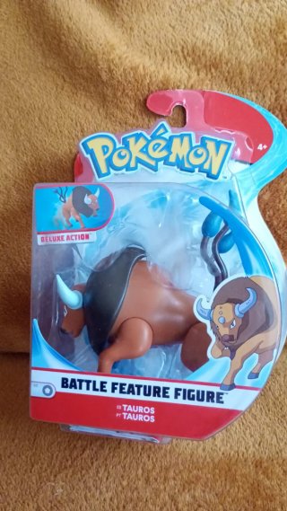 Figura Pokemon Tauros Battle Figure Deluxe Action