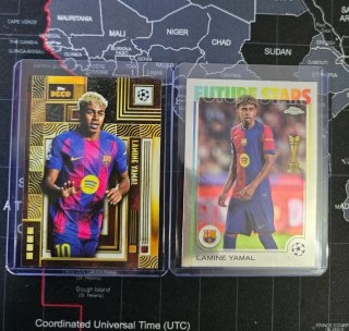 Lamine Yamal Topps Deco-Chrome