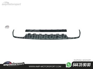 DIFUSOR TRASERO MERCEDES CLASE E W212 LOOK E63 AMG