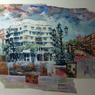 Quadro Original Xavier Claret - Casa Batlló