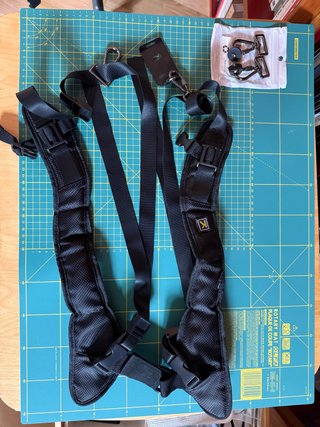 Supporto Doppio per 2 Fotocamere Quick Rapid
