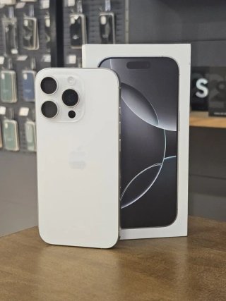 IPHONE 16 PRO 256GB BIANCO BATTERIA 100%