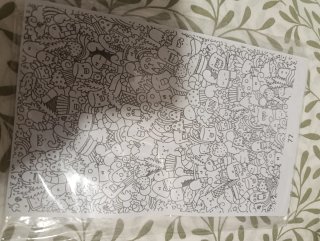 Bloc pequeño para colorear