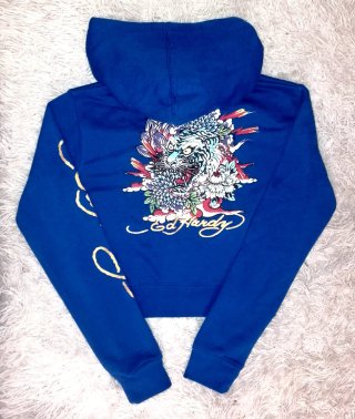 Sudadera Ed Hardy Azul