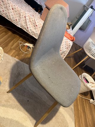 Silla de escritorio gris